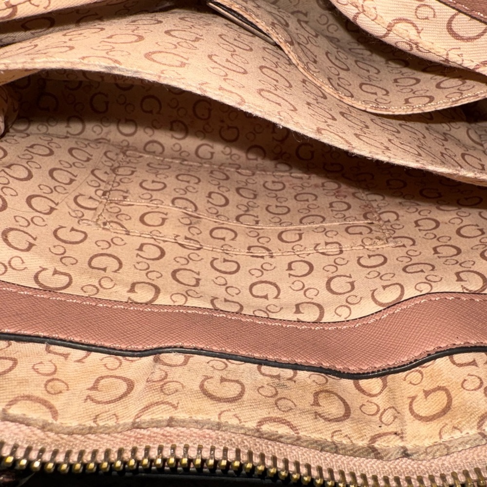 Guess Pink Logo Crossbody Bag - Picture 11 of 12